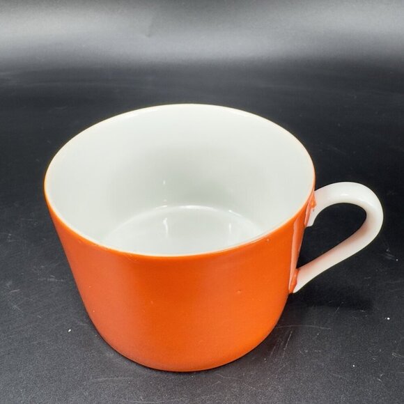 Fitz And Floyd Porcelain Teacup And Saucer Set Rondelet Pattern Vintage 1980s - Picture 10 of 12